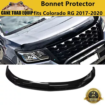 $89 • Buy Bonnet Protector Hood Guard For Holden Colorado RG 2017-2020 Black Tinted