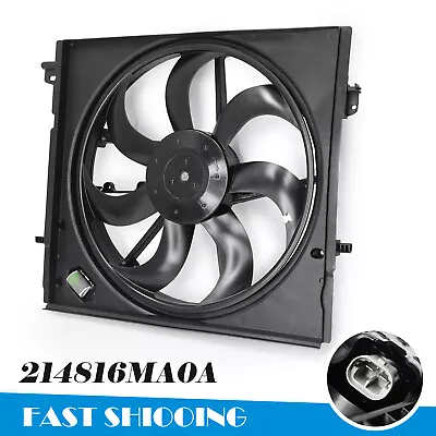 21481-6MA0A For 2017-2020 2021 Nissan Rogue Sport Radiator Cooling Fan Assembly • $51.29