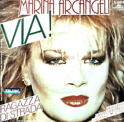 Marina Arcangeli - Via! 7in (VG+/VG+) '* • $5.99