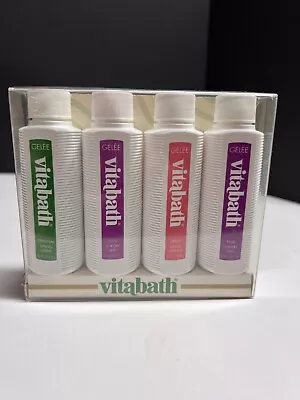 Vintage Vitabath Shower Bath Gelee Set -Variety Travel Pack • $49.99