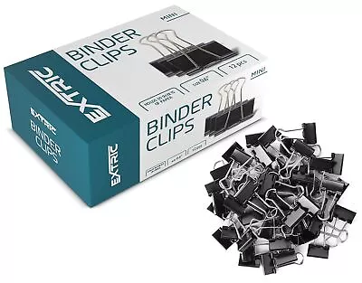 Binder Clips - 60 Mini Binder Clips Mini Clips Binder Paper Clips Binder C... • $10.98