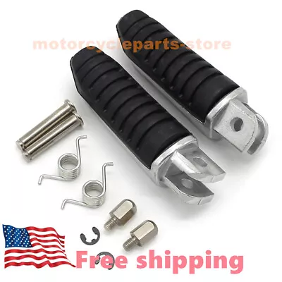 Front Footrests Foot Pegs Fit For Suzuki DL650 V-Strom 650 2004 2005 2006-2019 • $24.53