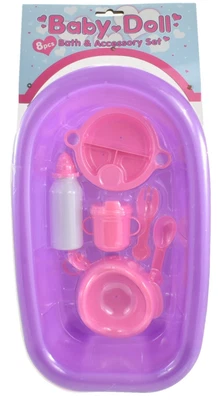 £12.99 • Buy Baby Doll Bath And Accessory Purple Set 