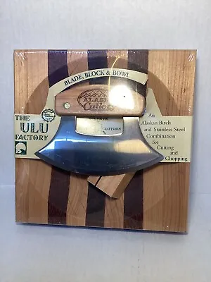 Ulu Knife Block Bowl Set New In Original Packaging 6” Blade Anchorage AK • $35