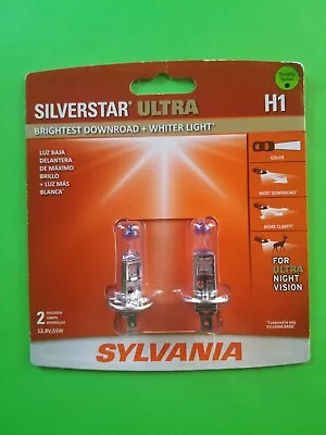 NEW - Sylvania Silverstar H1 ULTRA Pair Set High Performance Headlight 2 Bulbs • $24.75