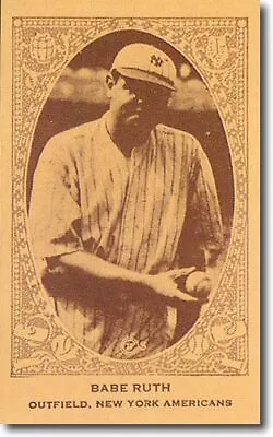 (25) BABE RUTH 1922 American Caramel Card E-120 Reprints YANKEES • $18.99