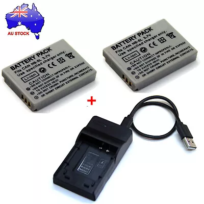 Battery / Charger For NB-5L Canon Power Shot SX200 IS SX210 IS SX220 HS SX230 HS • $20.99