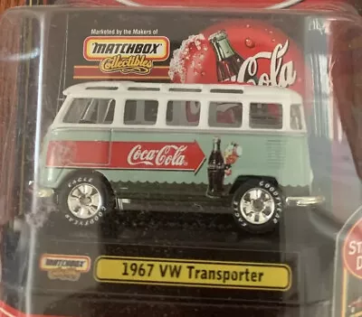 1999 Coca Cola Matchbox Collectibles 1967 VW Transporter NOC  • $12