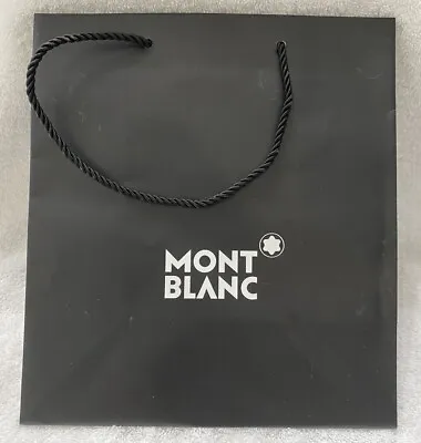 Mont Blanc Brand Store Gift Merchandise Paper Gift Bag 8.75” X 9.75” • $12.99