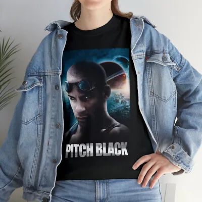 Pitch Black (2000) T-Shirt Riddick Science Fiction Vin Diesel Furyan Furya • $22.50