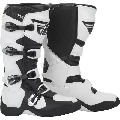 Fly Racing White FR5 Boots ( Mens Size 11 ) 364-70411 • $249.95
