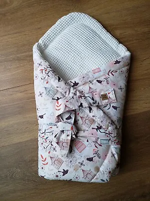 Newborn Baby Swaddle Wrap |Perfect For Car Seat |Sleeping Bag| Unisex • £7.99