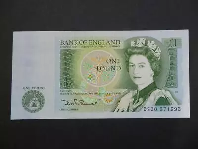 D.h.f.somerset Crisp Uncirculated £1 Note.1981 Duggleby Ref: B341 1981 Banknote • £5