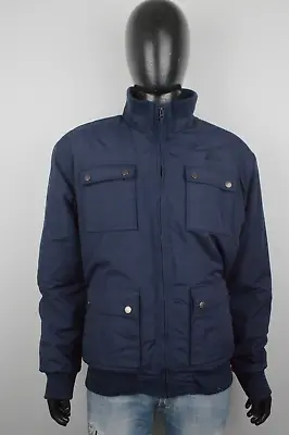 Kappa Men's Jacket Size 2XL Coat Bomber Winter Down Jacket Blue • $56.68