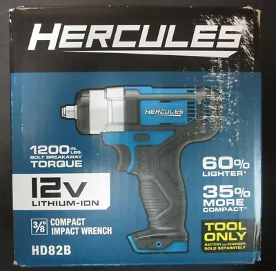 HERCULES 3/8  Compact Impact Wrench (tool Only) BRAND NEW • $43.20