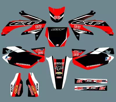 Graphics Stickers Decals Deco Full Kit For Honda CRF450R 2005 2006 2007 2008 • $65.44