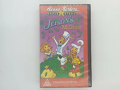 Hanna-Barbera Super-Stars - Jetsons - Millions - VHS Video Tape AUS PAL • $29.99