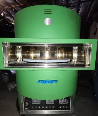 Green Turbochef Fire 9600-2 Countertop Pizza Oven Ventless Operation  • $8000