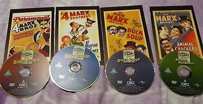 The Marx Brothers Dvd Bundle And Postcards. • £4