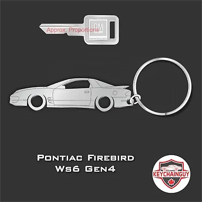 1993 - 2002 Pontiac Trans-am WS6 Gen 4 Laser Cut Key Chains • $14