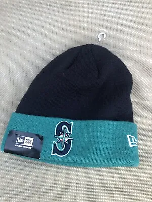 New Era Seattle Mariners Beanie Cap Knit Hat Baseball Official MLB • $18.75