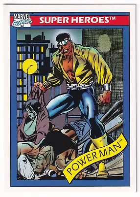 1990 Impel Marvel Universe #12 Power Man Luke Cage • $1