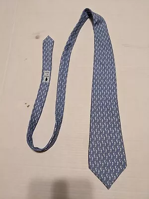 VINEYARD VINES BLUE BABY FEET MENS SILK NECK TIE/ 59 X 3.75  • $12.95