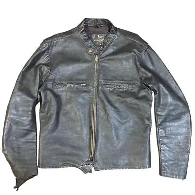 Buco By Mks Single Riders Jacket J 100 Classic Motorcycle Leather Jacket Biker • $453.98