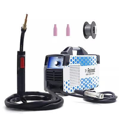 Reboot MIG Welder 135A 230V IGBT 1KG Gasless MIG Welding Machine Flux Cored Wire • £119.99