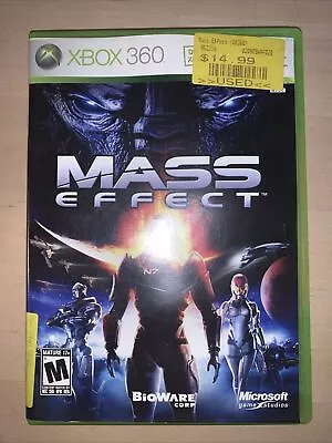 Mass Effect (Microsoft Xbox 360 2007) Complete With Manual • $0.99