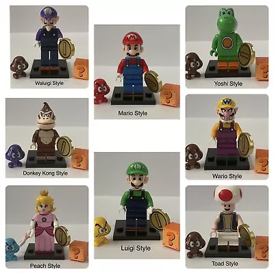 Mario & Co Style Figures • £2.80