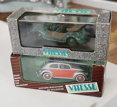 Vintage Vitesse Miniature Cars.. Volkswagen. X 2! • £25