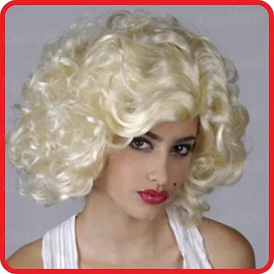 Wig -marilyn Monroe Style -blonde Sexy Glamour Party Costume Cosplay Dress Up • $14.99