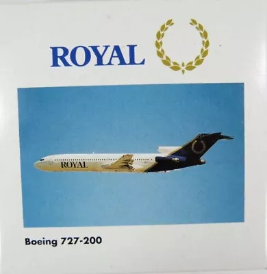 Herpa Wings 1:500 Scale Diecast   Royal Airlines Boeing 727-200   No. 503037 • $9.99