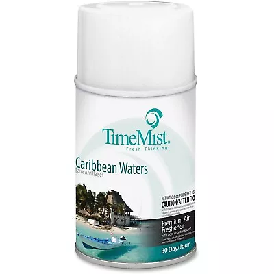 Timemist Metered Fragrance Dispenser Refill Caribbean Waters 6.6 Oz Aerosol • $15.40