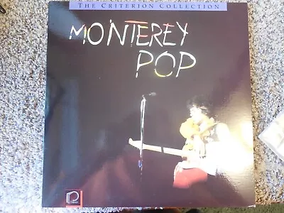 MONTEREY POP  FESTIVAL 1967-LASERDISC  Great Classic.  Very Good Condition. • $12