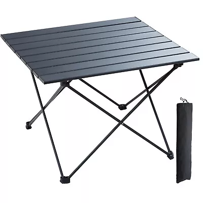 VEVOR Camping Table Aluminum Outdoor Folding Picnic Table Carry Bag • $34.99