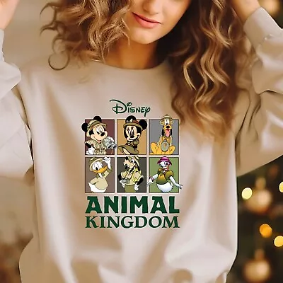 Animal Kingdom Mickey And Friends Sweatshirt Family Trip Safari Hoodie • $19.99