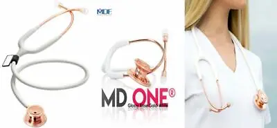 MDF Rose Gold MD One Stainless Steel Premium Dual Head Stethoscope - Rose...  • $118.47