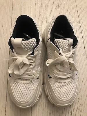 Zara Women Chunky Sneakers Size 38 US 7 White Platform  • $20