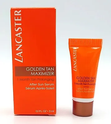 Lancaster Golden Tan Maximizer After Sun Serum 3ml Sample Prolonging Your Tan • £7.99