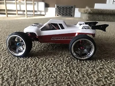 Losi Mini-T 2.0 Brushless 2-3s All Red Metal Comes With Stock Tire An Clear Shel • $800