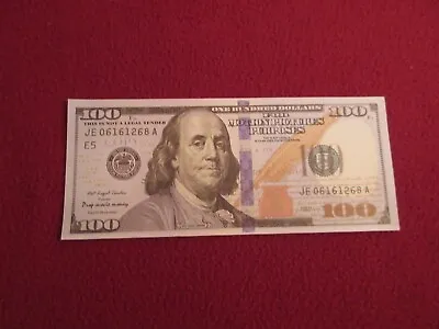 USA 100 Dollar Banknote Motion Picture Purposes $100 2009 Series Near Mint/Crisp • $9.99