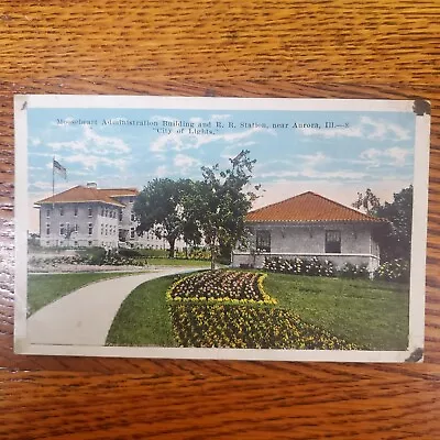 Mooseheart Administration Building Near Aurora Illinois - Postcard - 1925 • $3.95