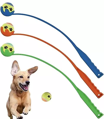 £8.44 • Buy 2 X 65CM DOG BALL LAUNCHER THROWER PET TRAINING FETCH RETRIEVE CHUCKER LARGE