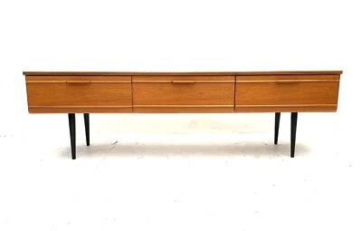 Vintage Retro Mid Century 1960s Danish Era Modernist Teak Sideboard TV Cabinet • £0.99