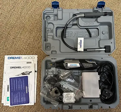 £65 • Buy Dremel 4000 Rotary Multi Tool Corded With Accessories