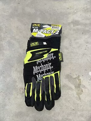 Mechanix Wear M-Pact 2 II Gloves Black/Yellow Size Small Brand New • $34.95