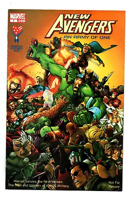 The New Avengers An Army Of One #7 - AAFES Edition - 2009 - VF • $9.99