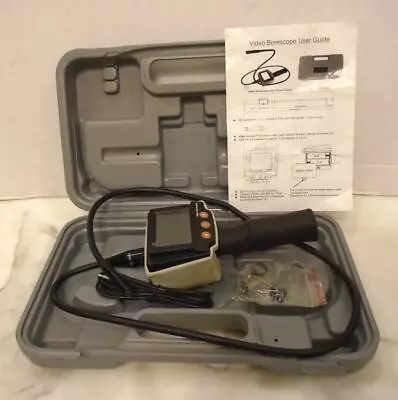 Video Borescope  Used Excellent Condition W/case & Papers • $29.99